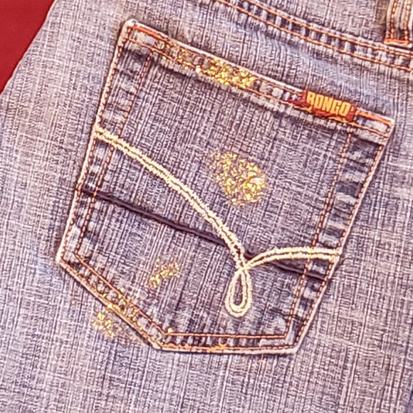 Bongo brand custom distressed cutoffs juniors size 9 - Picture 6 of 11